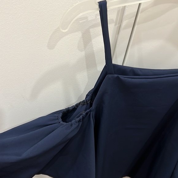 Beautiful Blue Off shoulder Top - Picture 3 of 3